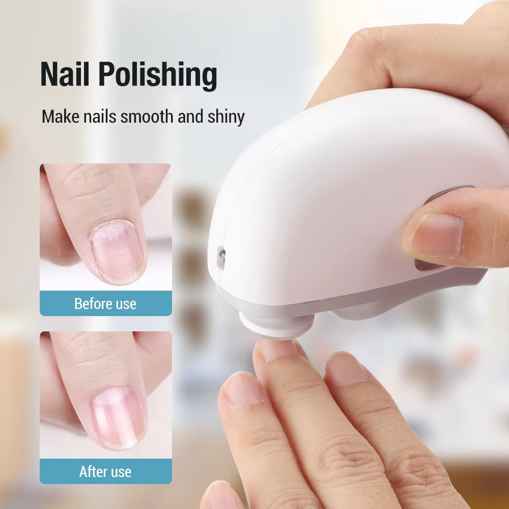 Electric Nail Clipper Grinding and Polishing 2 in 1 Multifunctional Portable Aut