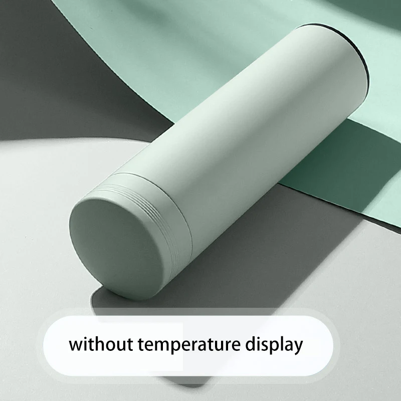 500Ml Smart Water Bottle Stainless Steel Thermos Temperature Display Leakproof V