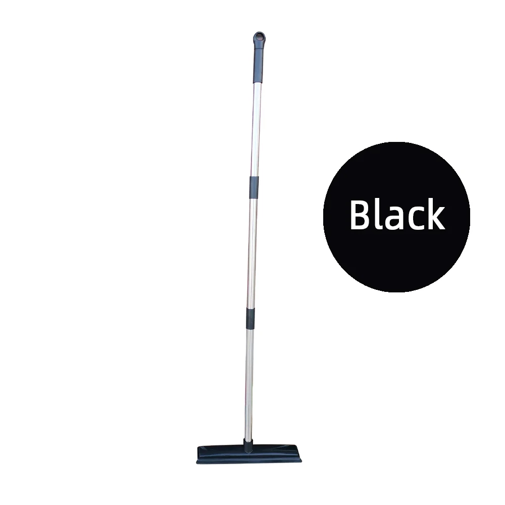 Pet Hair Rubber Broom Floor Brush for Carpet Dog Hair Remover with Built in Sque