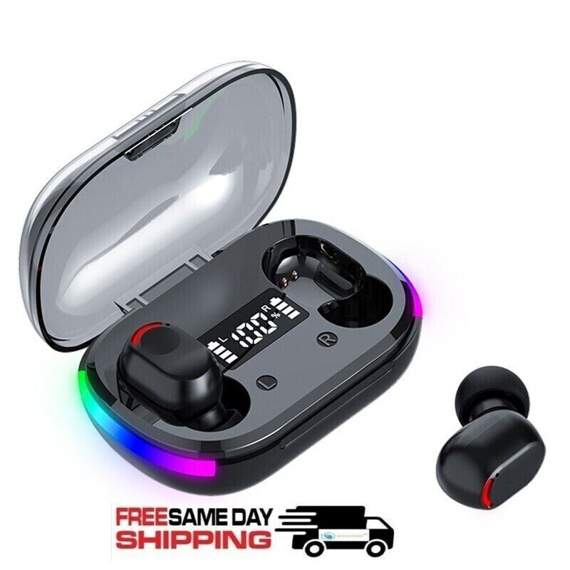 Bluetooth 5.3 Earbuds TWS True Wireless Headphones Earphone Waterproof All Phone