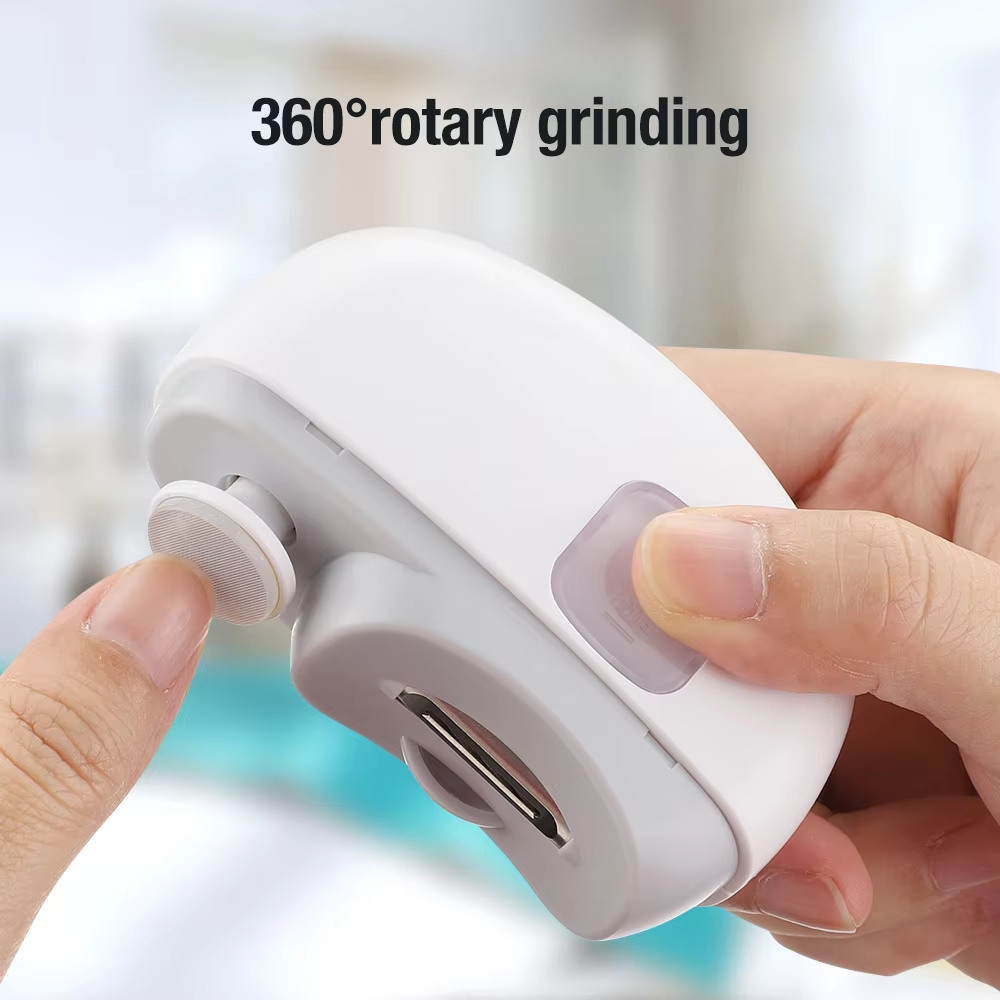Electric Nail Clipper Grinding and Polishing 2 in 1 Multifunctional Portable Aut