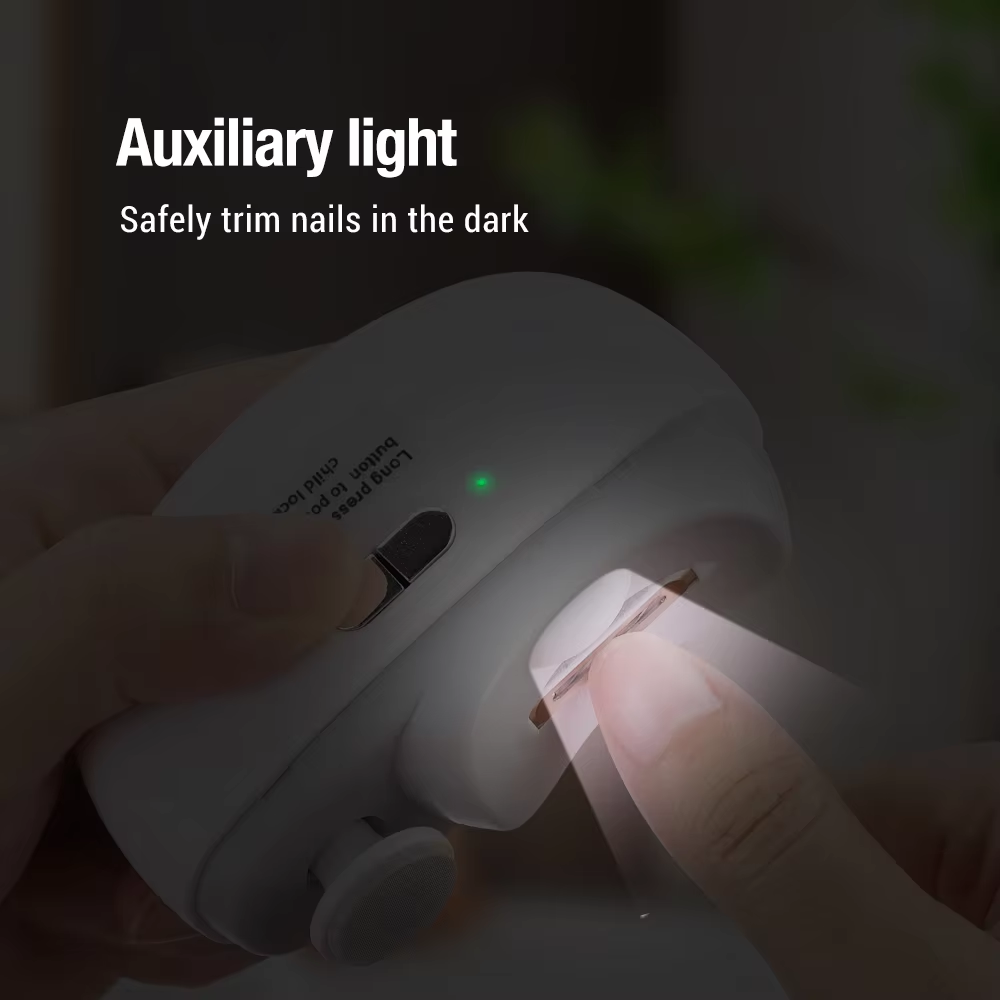 Electric Nail Clipper Grinding and Polishing 2 in 1 Multifunctional Portable Aut