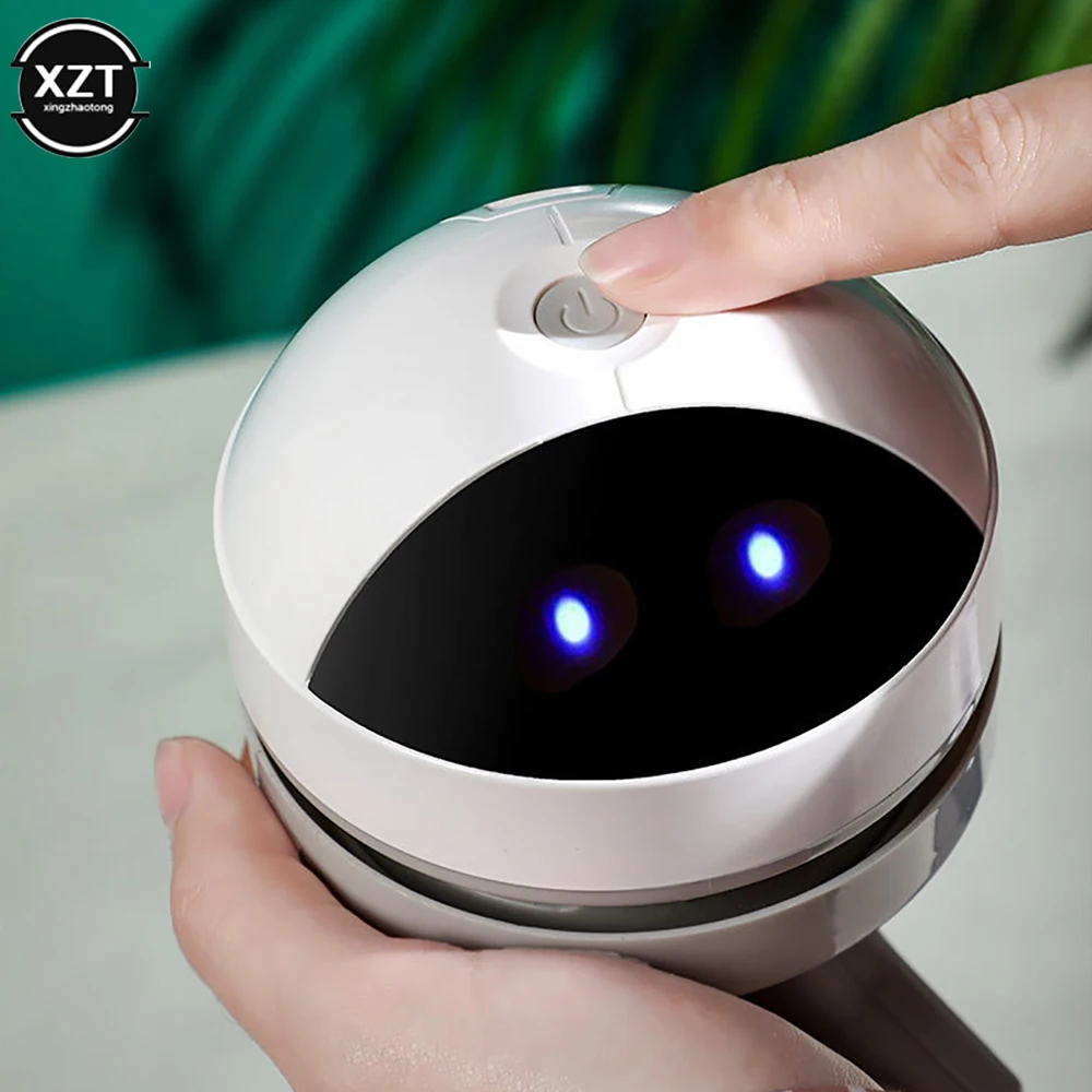 Mini Desktop Vacuum Cleaner Handheld Wireless Cleaner Portable Desktop Sweeper O