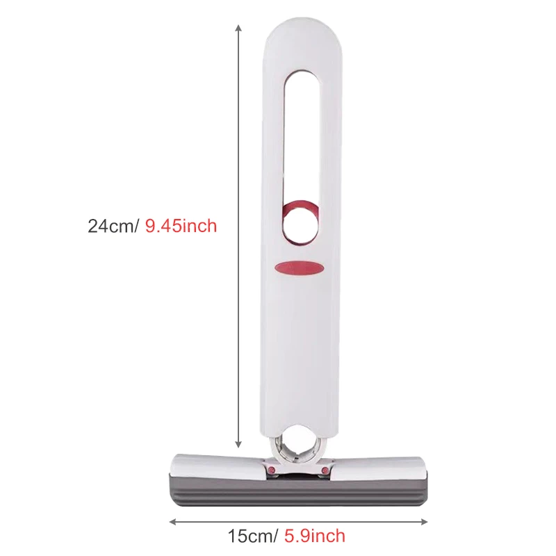 Mini Folding Mop with Powerful Self-Squeezing Mechanism – Compact Cleaning Tool