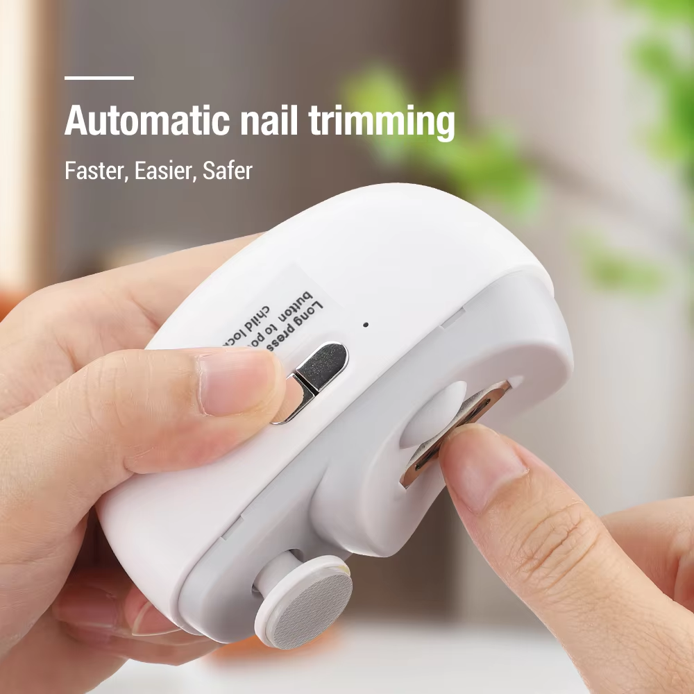 Electric Nail Clipper Grinding and Polishing 2 in 1 Multifunctional Portable Aut