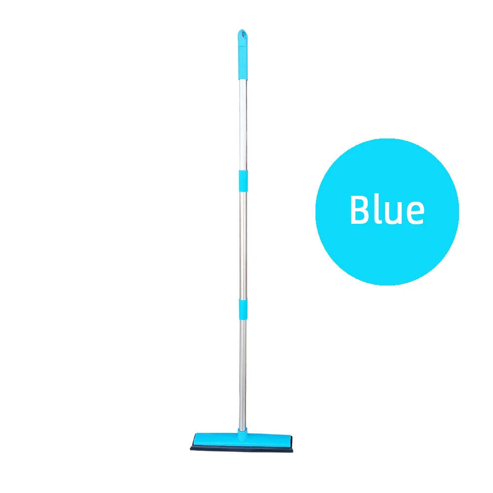 Pet Hair Rubber Broom Floor Brush for Carpet Dog Hair Remover with Built in Sque