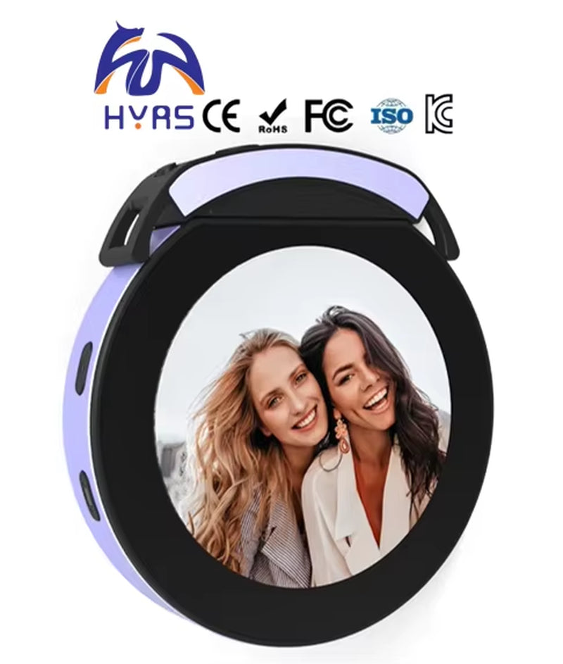 Newest High-Definition Liquid Crystal Display Magnetic Wireless Selfie Monitor Screen 2.1Inch FHD Phone Selfie Monitor Screen