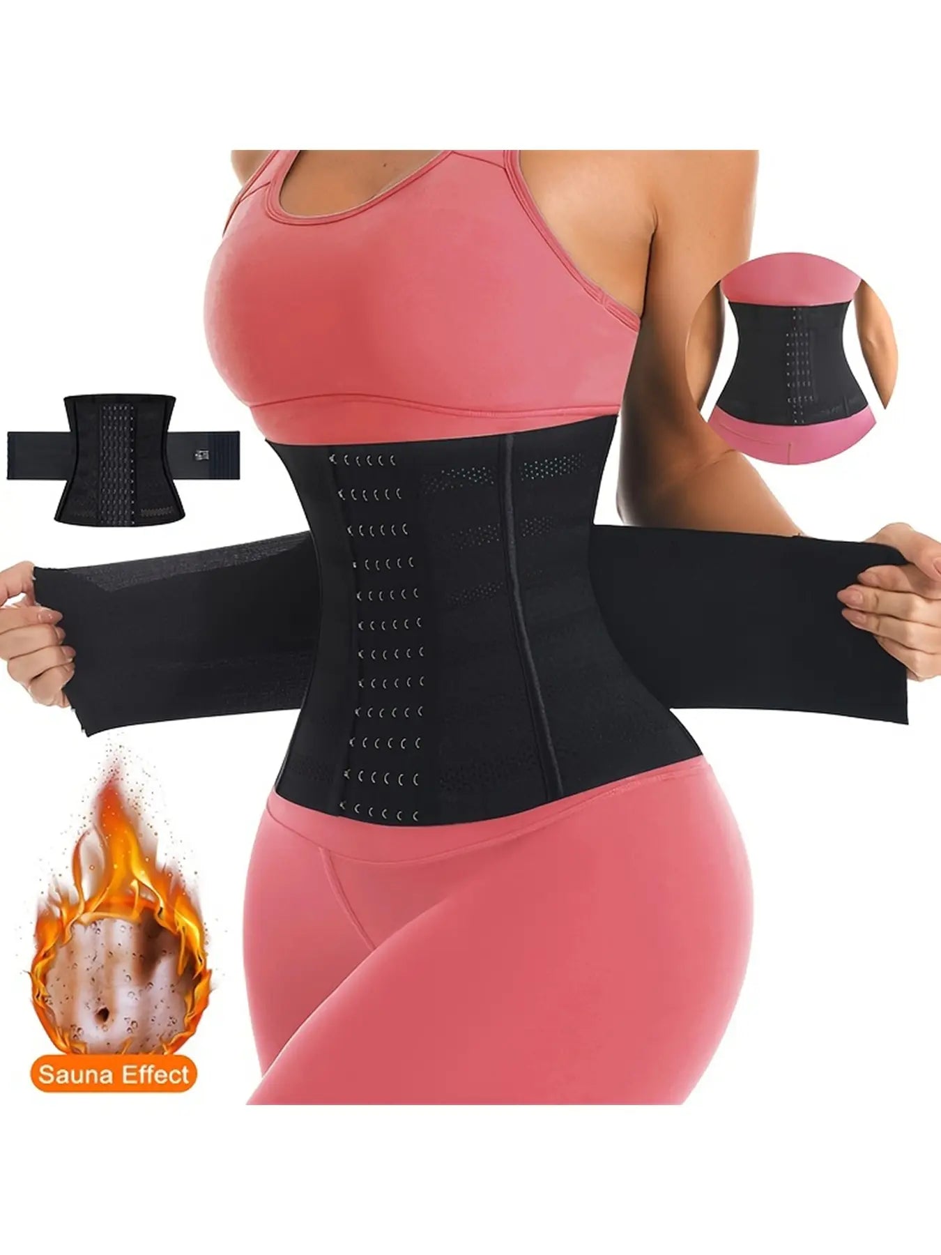 Waist Trainer, Waist Cincher, Tummy Control Shaper, Waist Trainer for Women, Sports Waist Trainer, Body Shaper for Women, Waist Trimmer Belt, Sweat Wicking Waist