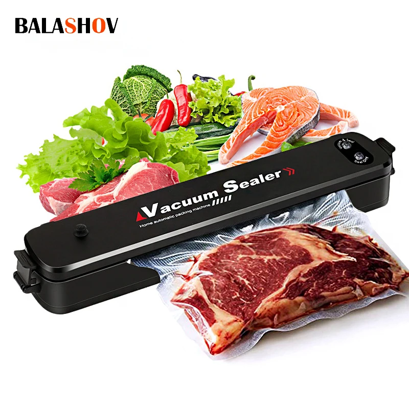 Vacuum Sealer Machine EU Plug Free Gift 10Pcs Saver Bags Kitchen Vacuum Packer M
