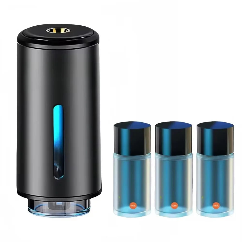 Rechargeable Auto Aroma Diffuser with Essential Oil Smart Car Air Freshener with Three Adjustable Modes Car Fragrance Diffuser