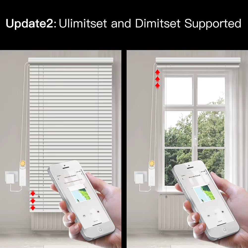New Zigbee Smart DIY Motorized Roller Blinds/Shades Drive Motor Hub Tuya Smart Life APP Alexa Google Home Voice Control