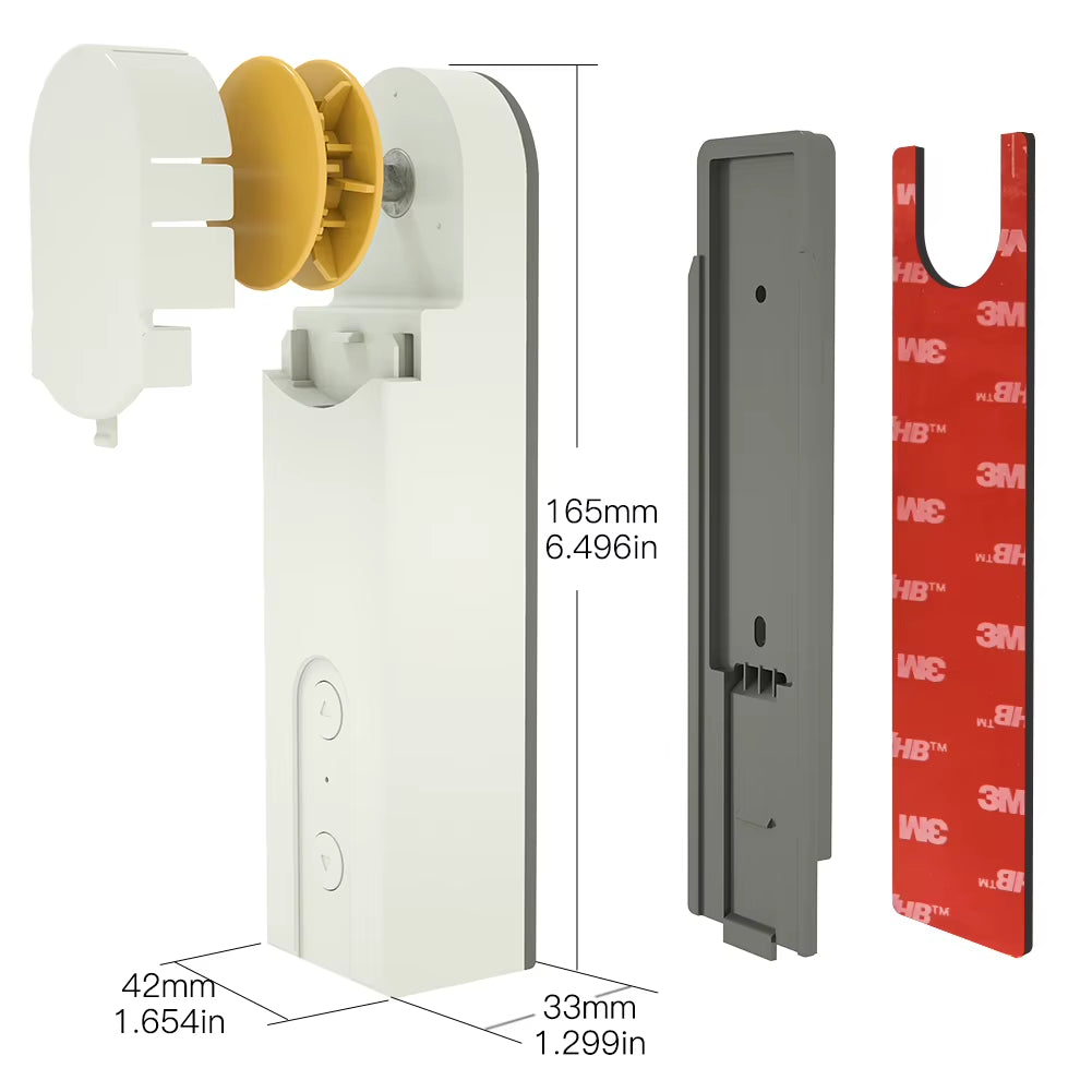New Zigbee Smart DIY Motorized Roller Blinds/Shades Drive Motor Hub Tuya Smart Life APP Alexa Google Home Voice Control