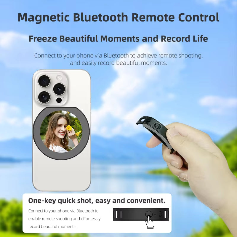 Newest High-Definition Liquid Crystal Display Magnetic Wireless Selfie Monitor Screen 2.1Inch FHD Phone Selfie Monitor Screen