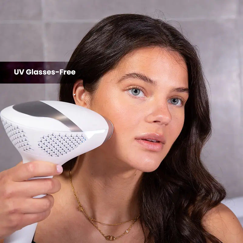 Dermrays V8S 810Nm At-Home Diode Laser Hair Removal Device, Safe Clinical Laser Technology for Faster and Long-Lasting Results, Comfort Hair Remover for Men and Women, Underarm, Bikini, Full Body Hair Removal,